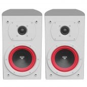 Cerwin Vega LA14 4-Inch 2-Way Bookshelf Speaker (Pair) WHITE
