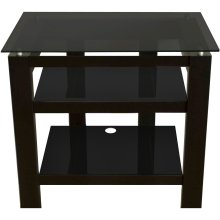Plateau SL-3V SL-Series 26" 3-Shelf Audio Rack Cabinet BLACK