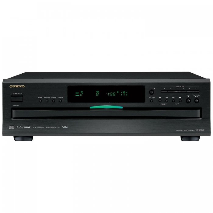 Onkyo DX-C390 6-Disk Compact Disc Player - Click Image to Close