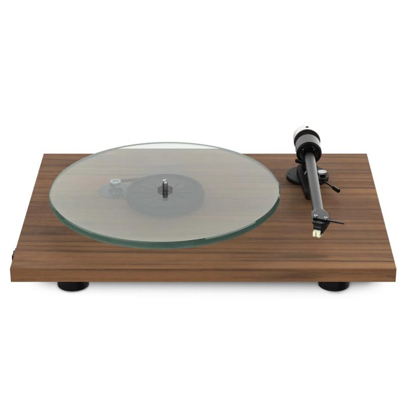 Pro-Ject T2 Super Phono Belt Drive Turntable with Built-In MM Phono Stage &amp; Sumiko Rainier Cartridge WALNUT