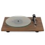Pro-Ject T2 Super Phono Belt Drive Turntable with Built-In MM Phono Stage &amp; Sumiko Rainier Cartridge WALNUT