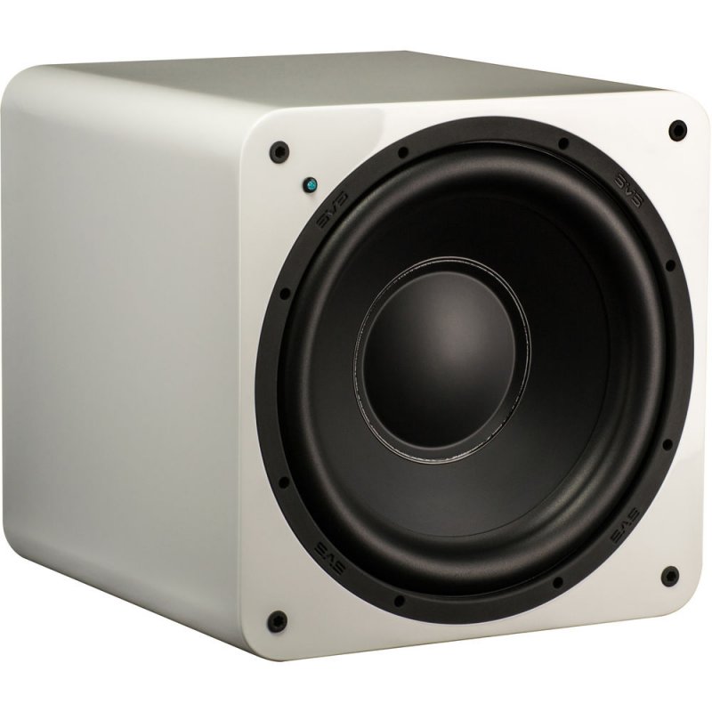 SVS SB-1000 12" 300W Sealed Subwoofer GLOSS WHITE - Open Box