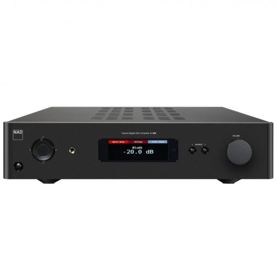 NAD C 368 BluOS Stereo Integrated Amplifier With Bluetooth