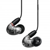 Shure AONIC 5 Sound Isolating Triple High-Def Armature Microdrivers Earphones CLEAR