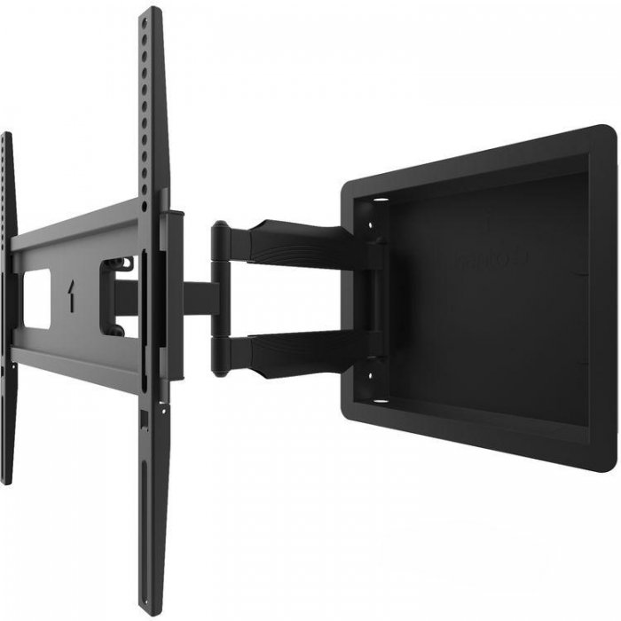 Kanto R300 Recessed Articulating Wall Mount for 32-55 inch Displays - Click Image to Close