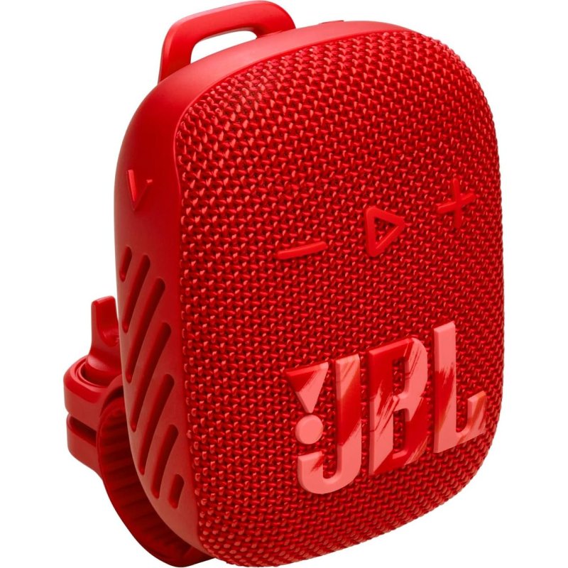 JBL Wind 3 S Slim Bluetooth Handlebar Speaker RED