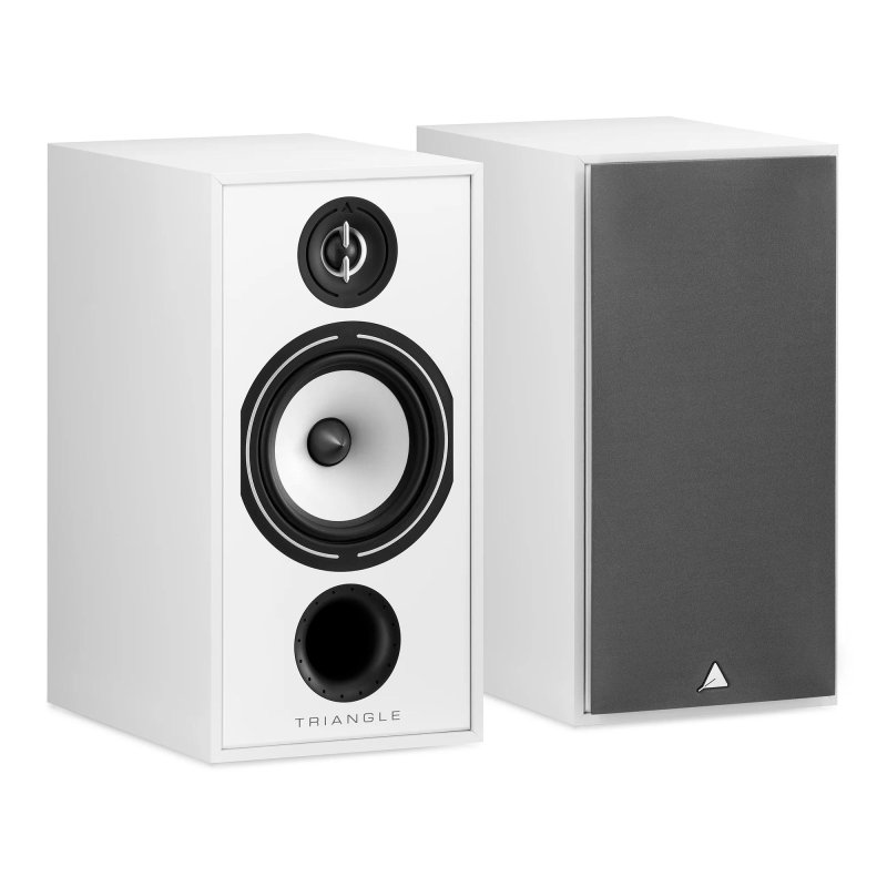 Triangle Borea BR04 Two Way Bookshelf Loudspeaker 6.5 Inch Midwoofer EFS Tweeter (Pair) WHITE