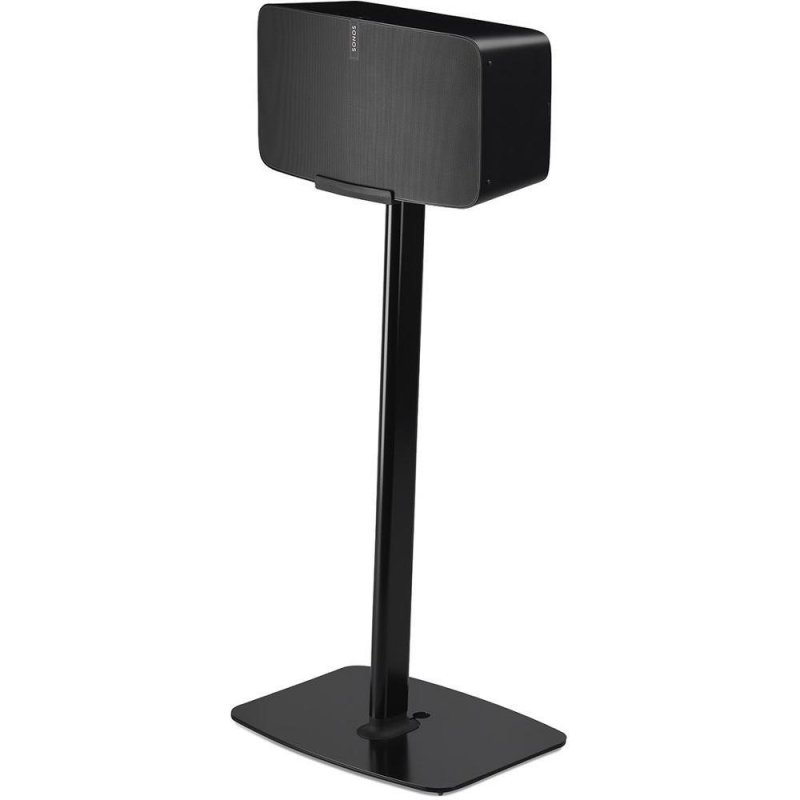 Flexson HORIZONTAL Floor Stand for 2nd GEN PLAY:5 SONOS Speakers (Single) BLACK