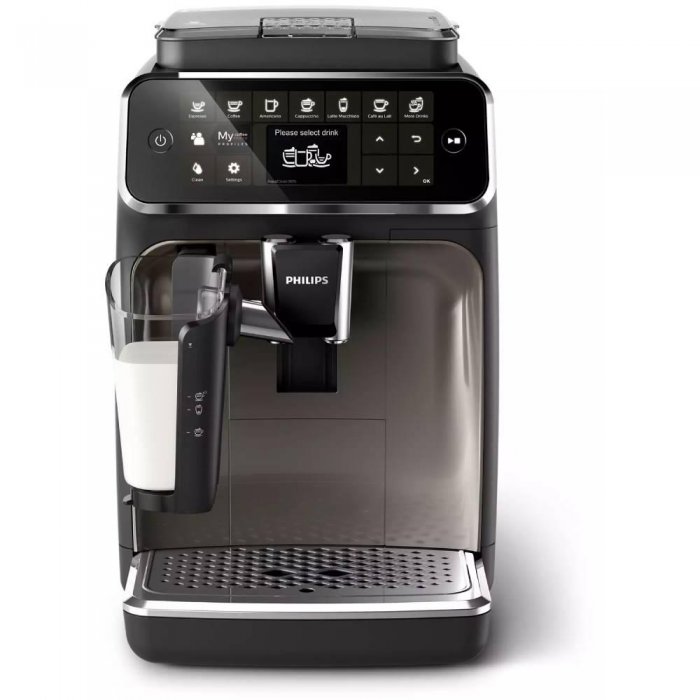 Philips EP4347/94 4300 Series LatteGo Automatic Espresso Machine BLACK - Click Image to Close