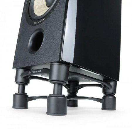 Description image for IsoAcoustics Aperta Speaker Stands BLACK (Pair)
