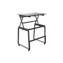 Rocelco DADR-FSM Mobile Height Adjustable Sit to Standing Desk