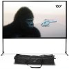 AWOL Vision Outdoor Portable Folding 180 Inch Outdoor Portable Folding Projection Screen