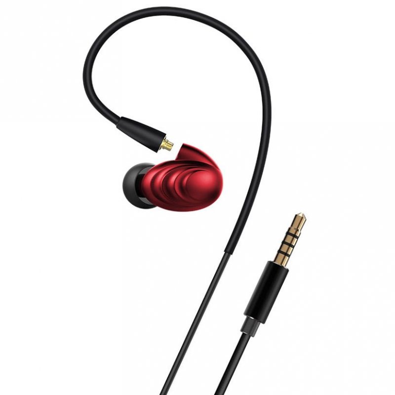 FiiO F9 In-Ear Hybrid Three Driver Earphone. Features 1 Dynamic and 2 Balanced Drivers + D