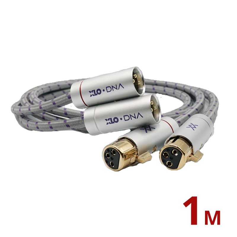 XLO DNA Balanced XLR Audio Cable (Stereo Pair) 1m/3.2ft