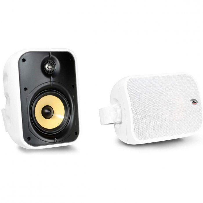 PSB CS500 Universal Compact In-Outdoor Speakers (Pair) WHITE - Click Image to Close