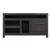 Bell'O EVERSON 48-Inch Media Console with Center Gaming Nook (No Tools) BLACK WALNUT