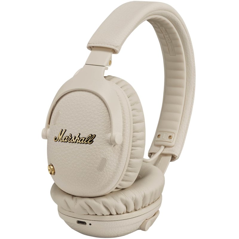 Marshall Monitor III ANC Wireless Over-Ear Headphones Noise Cancelling CREAM