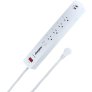 Energizer EIS31001WHT Connect Smart Wifi Surge Protector Power Strip WHITE