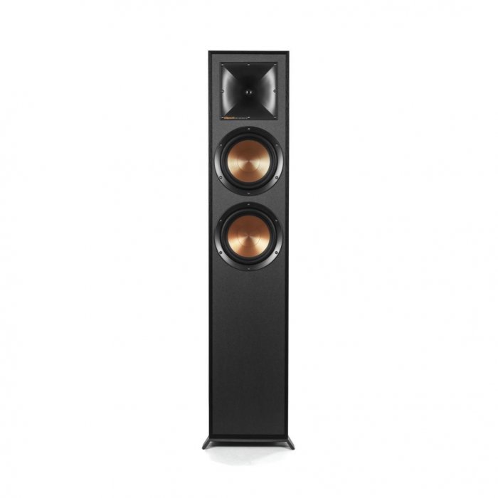 Klipsch R-620F Reference Dual 6" Tower Speaker (Each) BLACK - Click Image to Close