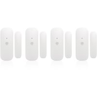 Smanos DS2300 4 Pack Wireless Door/Window Contact Sensor WHITE
