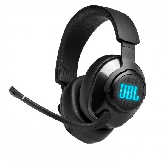 JBL QUANTUM 600 2.4Ghz Wireless Over-ear Wired Gaming Headset w/ RGB Lighting BLACK