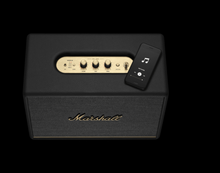 Description image for Marshall Willen Portable Bluetooth Speaker BLACK