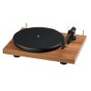 Pro-Ject Debut E Carbon Turntable (Ortofon 2M Red) WALNUT