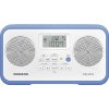 Sangean PR-D19 AM/FM Stereo Portable Radio BLUE