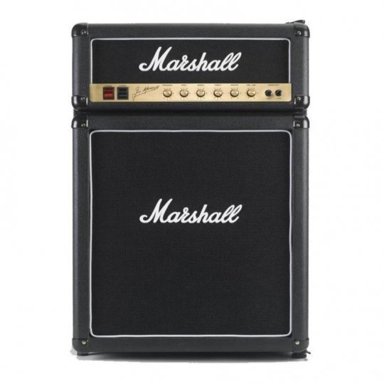 Marshall Black Edition 4.4 Marshall Compact Bar Fridge BLACK