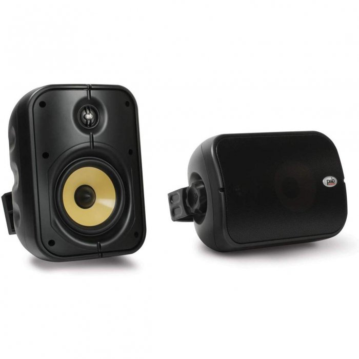 PSB CS500 Universal Compact In-Outdoor Speakers (Pair) BLACK - Click Image to Close