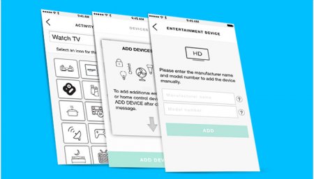 Description image for Logitech Harmony Elite Advanced Universal Remote Control / Hub / App