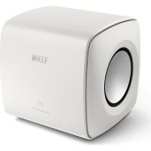 KEF KC62 Uni-Core Dual 6.5" Powered Subwoofer 1000W MINERAL WHITE