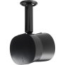 Mountson Era 100 300 Ceiling Mount Speaker Brackets (MSE136PB) BLACK