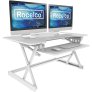 Rocelco DADR 40-Inch Standing Desk Converter WHITE