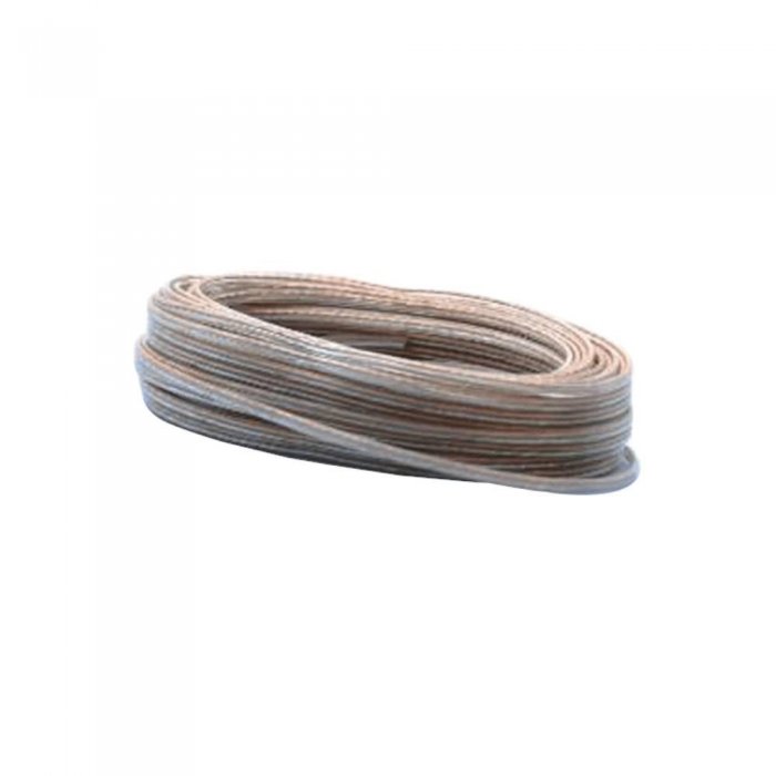 UltraLink UHS50 24 AWG Speaker Cable Clear (50FT) - Click Image to Close