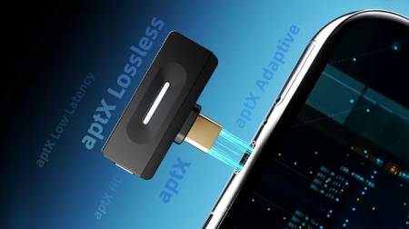 Description image for FiiO Air Link Portable High-Resolution Bluetooth Transmitter USB-C (LDAC / aptX Lossless) BLACK