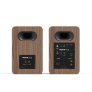 Kanto Living YU6 2nd Gen (2nd Gen) 200 W Powered Speakers System with Bluetooth 5.3 Phono Preamp USB-C WALNUT
