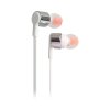JBL Tune 210 In-Ear Headphone with One-Button Remote/Mic SILVER/WHITE