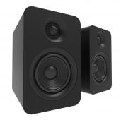 Kanto YU Passive 4" Bookshelf Speakers with 1" Silk Dome Tweeter (Pair) BLACK