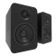Kanto YU Passive 4" Bookshelf Speakers with 1" Silk Dome Tweeter (Pair) BLACK