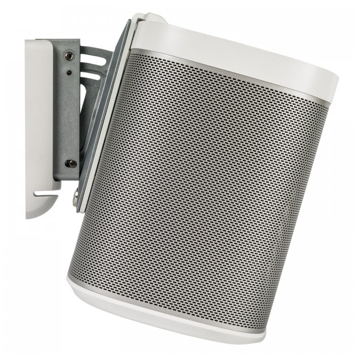 Flexson FLXP1WB Tilt/Swivel Wall Bracket for PLAY:1 SONOS Speakers (Pair) WHITE - Click Image to Close