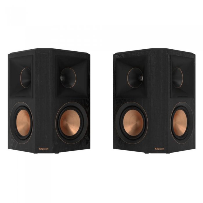 Klipsch RP502SB II Dual 5.25" Surround Speakers BLACK - Click Image to Close