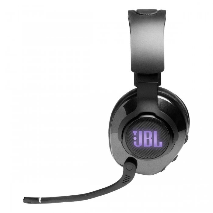 JBL QUANTUM 400 Over-ear Wired Gaming Headset w/ RGB Lighting BLACK - Click Image to Close