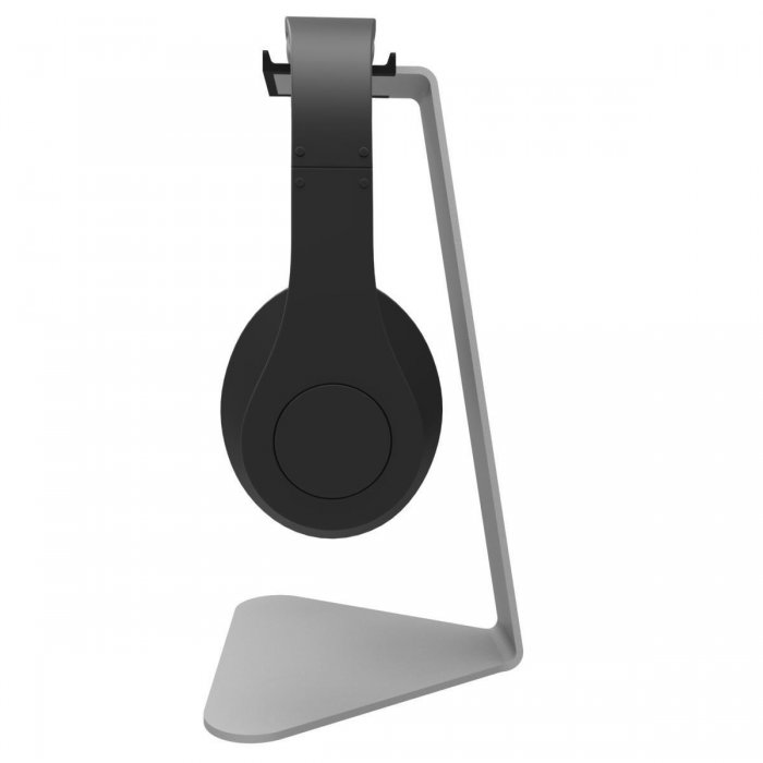 Kanto H1S Universal Hanger Support Headphone Stand SILVER - Click Image to Close