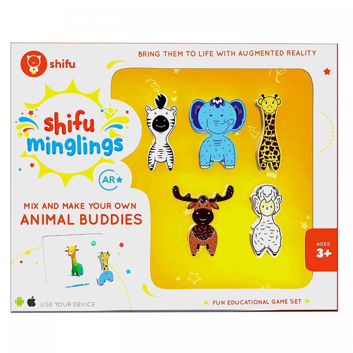 PlayShifu SHIFU016 Mix and Match Augmented Reality Animal Buddies - Click Image to Close