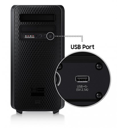 Description image for Samsung MX-ST90B Sound Tower 1700W Wireless Party Speaker BLACK