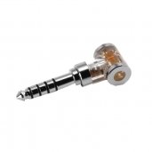 ddHiFi DJ44AR Rhodium Plated 2.5mm female to 4.4mm male adaptor, Headphone Jack Adapter