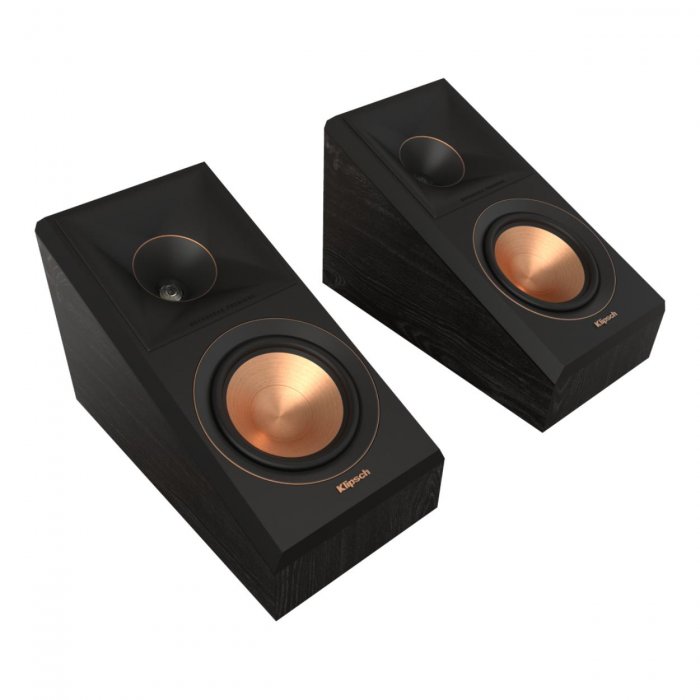 Klipsch RP-500SA II 5" Two-Way Dolby Atmos Surround Speakers BLACK - Click Image to Close
