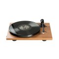 Pro-Ject E1 Belt Drive Turntable Audio-Technica Cartridge (AT3600L) WALNUT