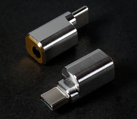 Description image for ddHiFi TC35B Android/Macbook/Chromebook/Tablet w USB Type C to 3.5 Female Connector